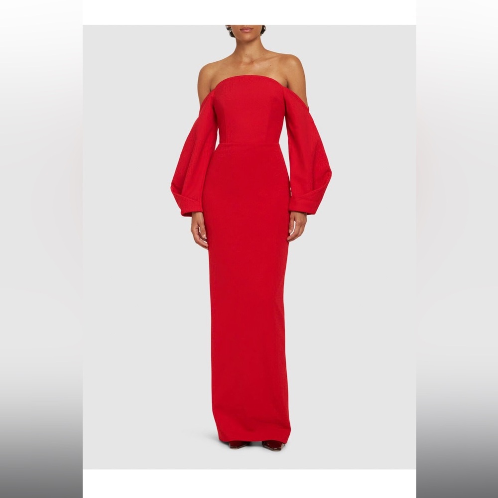 Solace London - Lotta Dress in Red - Size US 8
